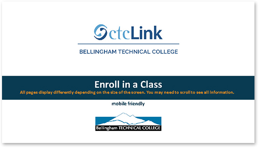 Enroll in a Class